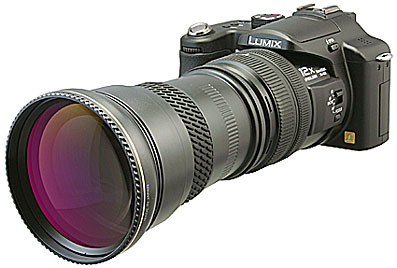 Raynox conversion lens and accessories for Panasonic LUMIX DMC