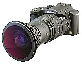 Zwart Meer dan wat dan ook paar Raynox conversion lens and accessories for Panasonic LUMIX DMC-FZ50, DMC-FZ30  Digital Cameras