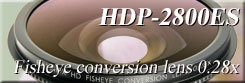 Fisheye conversion lens