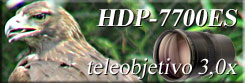 HDP-7700ES Teleobjetivo 3,0x