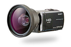 Comparison images taken with HD-6600PRO Wideangle conversion lens.