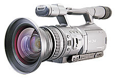 Go to HDR-FX7 and HVR-V1 HDV cam accessory page.