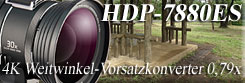 HDP-7880ES weitwinkel-vorsatzkonverter 0,79x